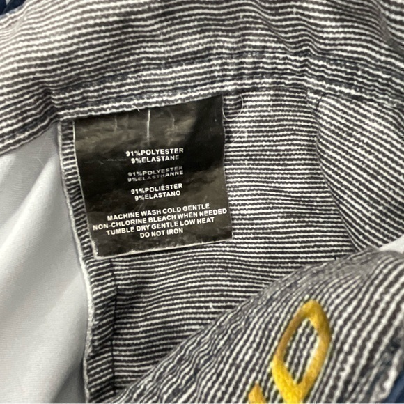 Mens O’Neil Hybrid Stretch Boardshorts Blue and White‎ Size28 D9 - Picture 8 of 10